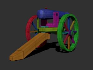 canh&atilde;o 01 Modelo 3D