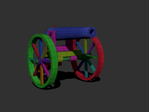 cannon 01 3D Model