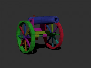 cannon 01 3D Model