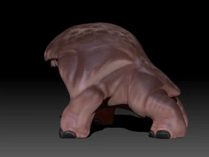 ヒポムット 3Dモデル