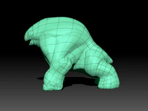 ヒポムット 3Dモデル