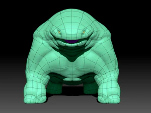 ヒポムット 3Dモデル