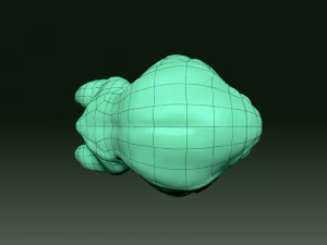 ヒポムット 3Dモデル