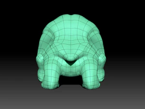 ヒポムット 3Dモデル