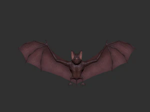 3d bat 3D Model