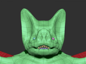 3d bat 3D Model