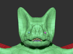 3d bat 3D Model