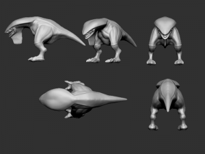 galinidios 3D 模型