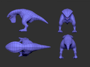 galinidios 3D 模型