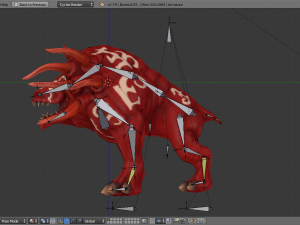 magical beast Model 3D