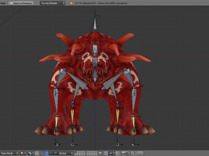 magical beast Model 3D