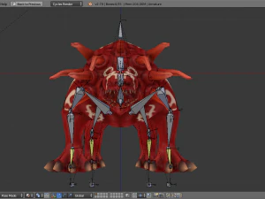 magical beast 3D Model