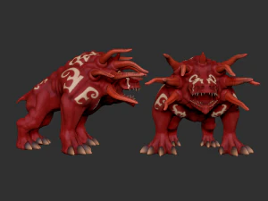 magical beast 3D Model