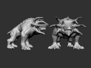 magical beast Model 3D