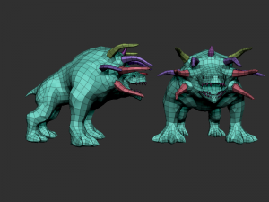 magical beast Model 3D