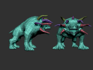 magical beast 3D Model