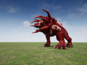magical beast Model 3D
