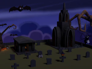 paket halloween Model 3D