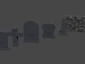 pacote de halloween Modelo 3D