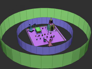 pacote de halloween Modelo 3D