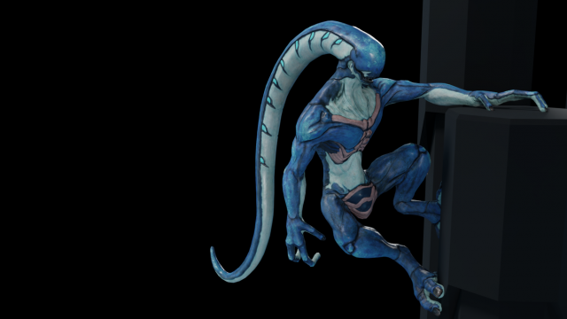 alien 2 0 3 3D 模型 .c4d .max .obj .3ds .fbx .stl .blend