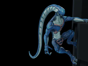 alien&iacute;gena 2 0 3 Modelo 3D