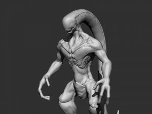 alien 2 0 3 3D 模型
