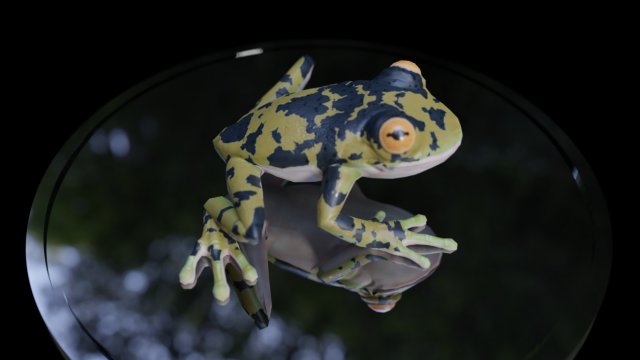 3d frog 3D Model .c4d .max .obj .3ds .fbx .stl .blend 