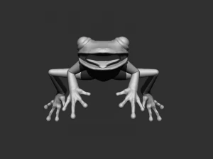 3d frog 3D Model