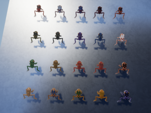 3d frog 3D Model