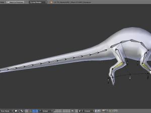3d chameleon 3D Model