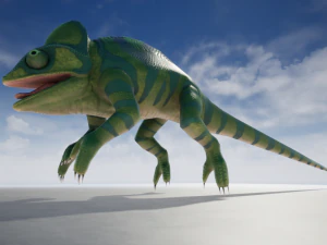 3d chameleon 3D Model