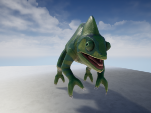 3d chameleon 3D Model