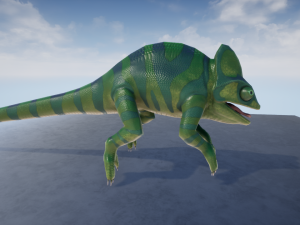 3d chameleon 3D Model