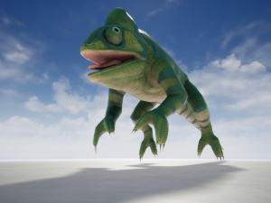 3d chameleon 3D Model