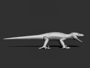 3d gecko 3Dモデル
