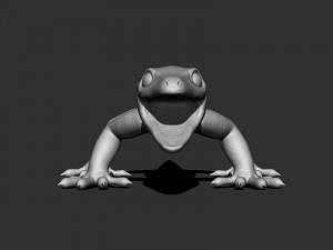 3d gecko 3Dモデル