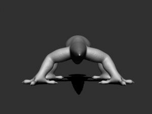 3d gecko 3Dモデル