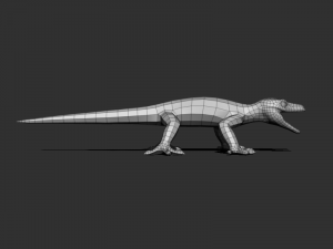 3d gecko 3Dモデル