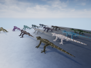 3d gecko 3Dモデル