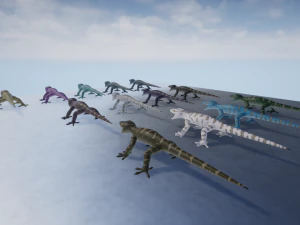 3d gecko 3D Model