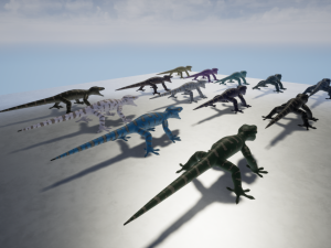 3d gecko 3Dモデル