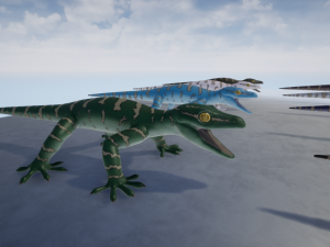 3d gecko 3Dモデル