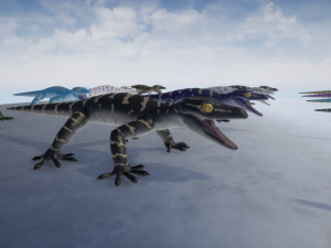 3d gecko 3Dモデル