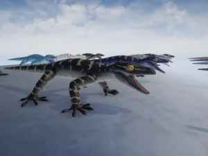 3d gecko 3D Model