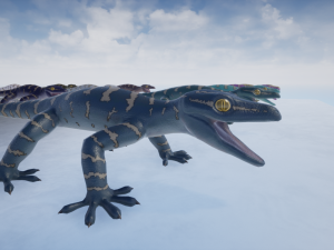 3d gecko 3Dモデル