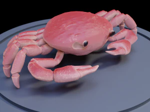 3d crab 3D Model