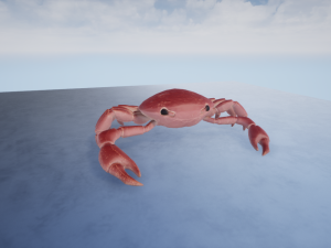 3d crab 3D 모델