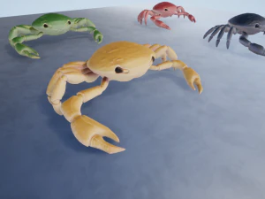 3d crab 3D Model