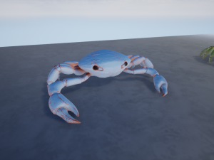 3d crab 3D 모델